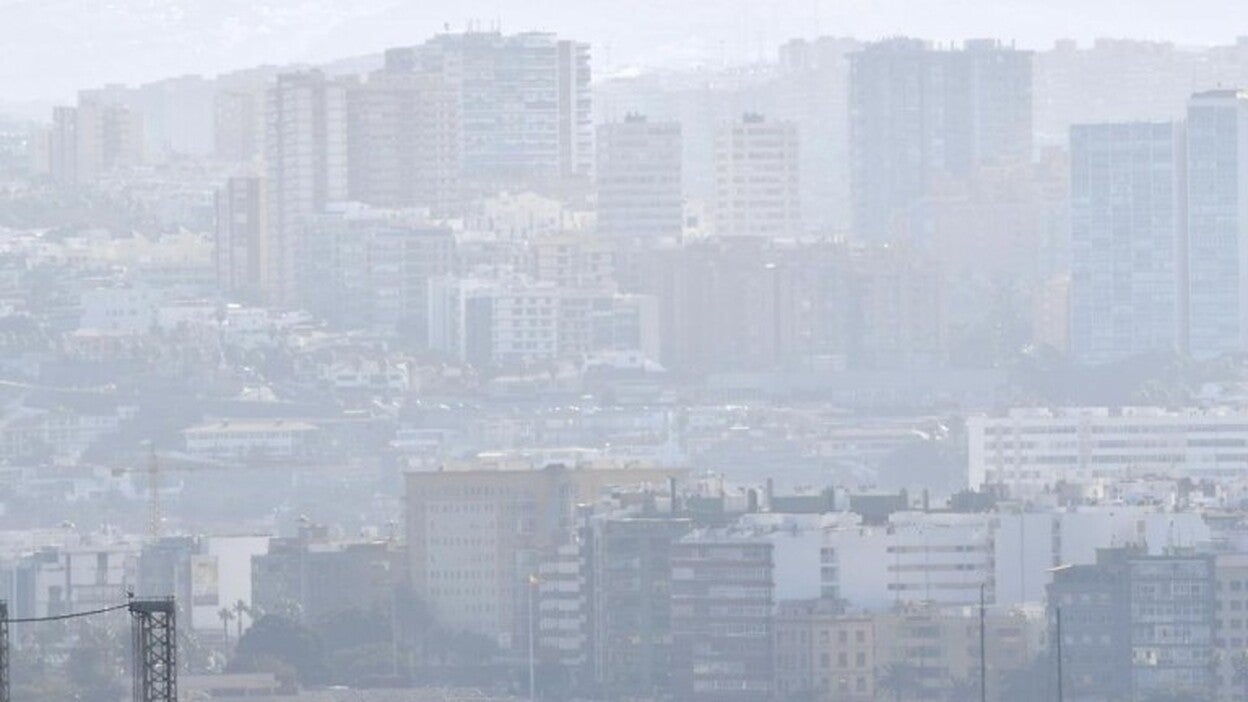 Calima invernal, la más dañina