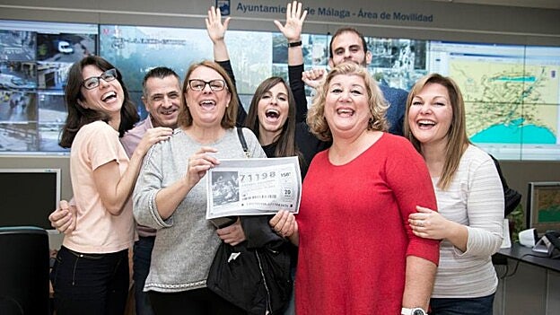 Trabajadoras de Movilidad del Ayuntamiento de Málaga, donde ganaron casi todas. / Efe