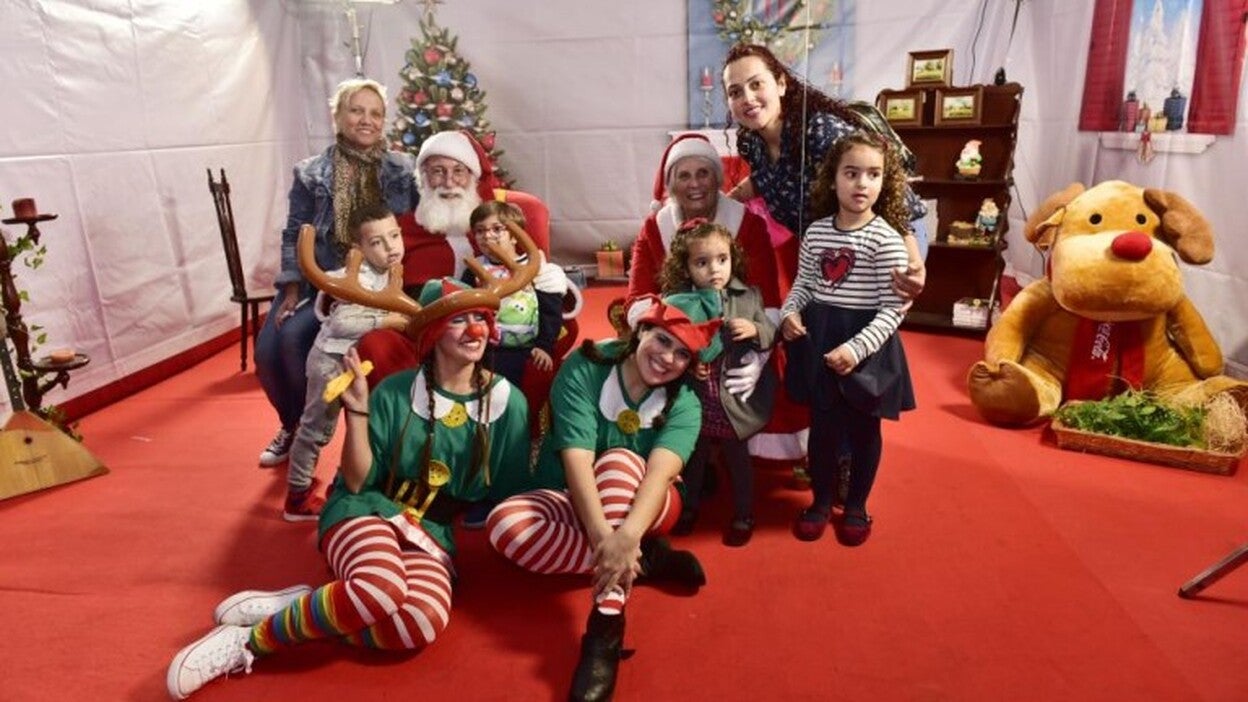 Papá Noel ilusiona a Los Llanos