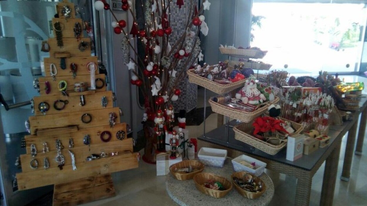 Éxito del mercadillo navideño del hotel Don Miguel, en Playa del Inglés