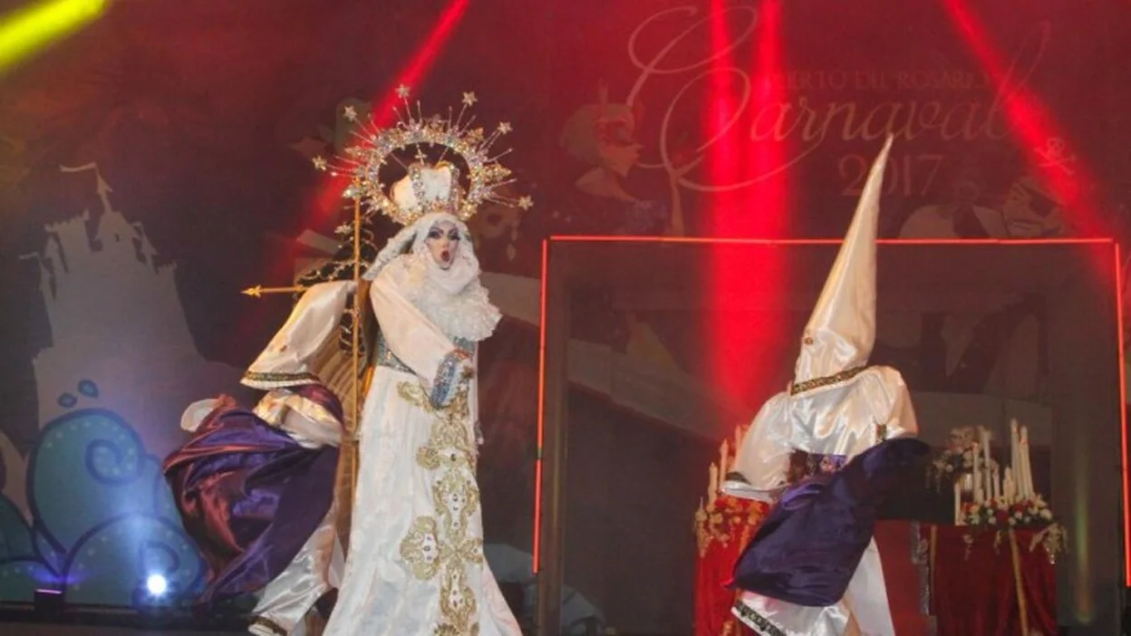 Drag Sethlas reaparece vestido de la Virgen