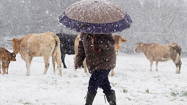 Frío y nieve el fin de semana en la península