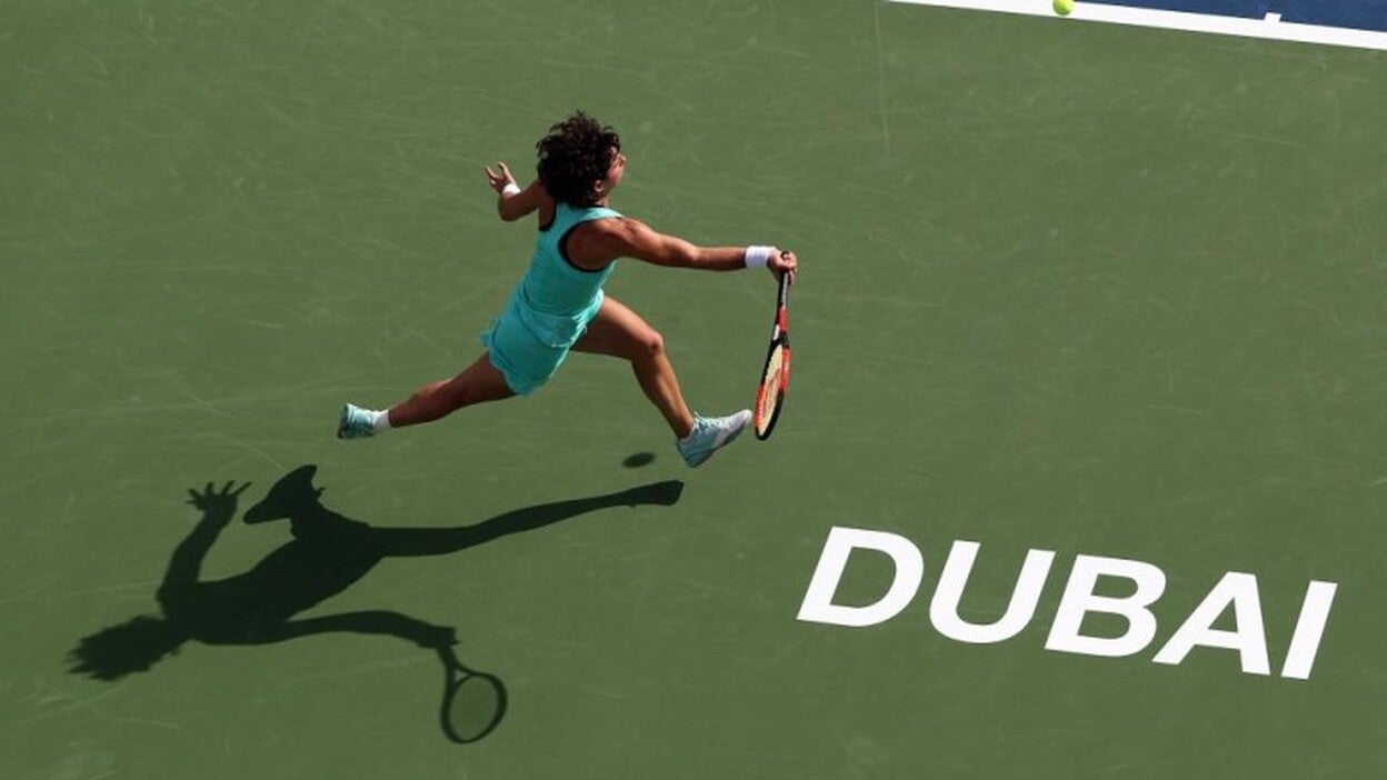 Carla Suárez cae en Dubai ante la checa Pliskova