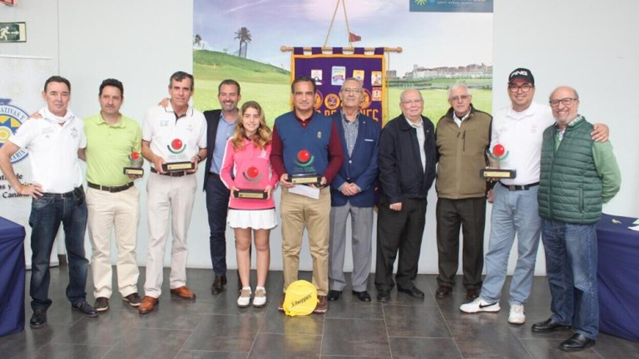 José Luis Bosa gana la categoría scratch en Las Palmeras Golf