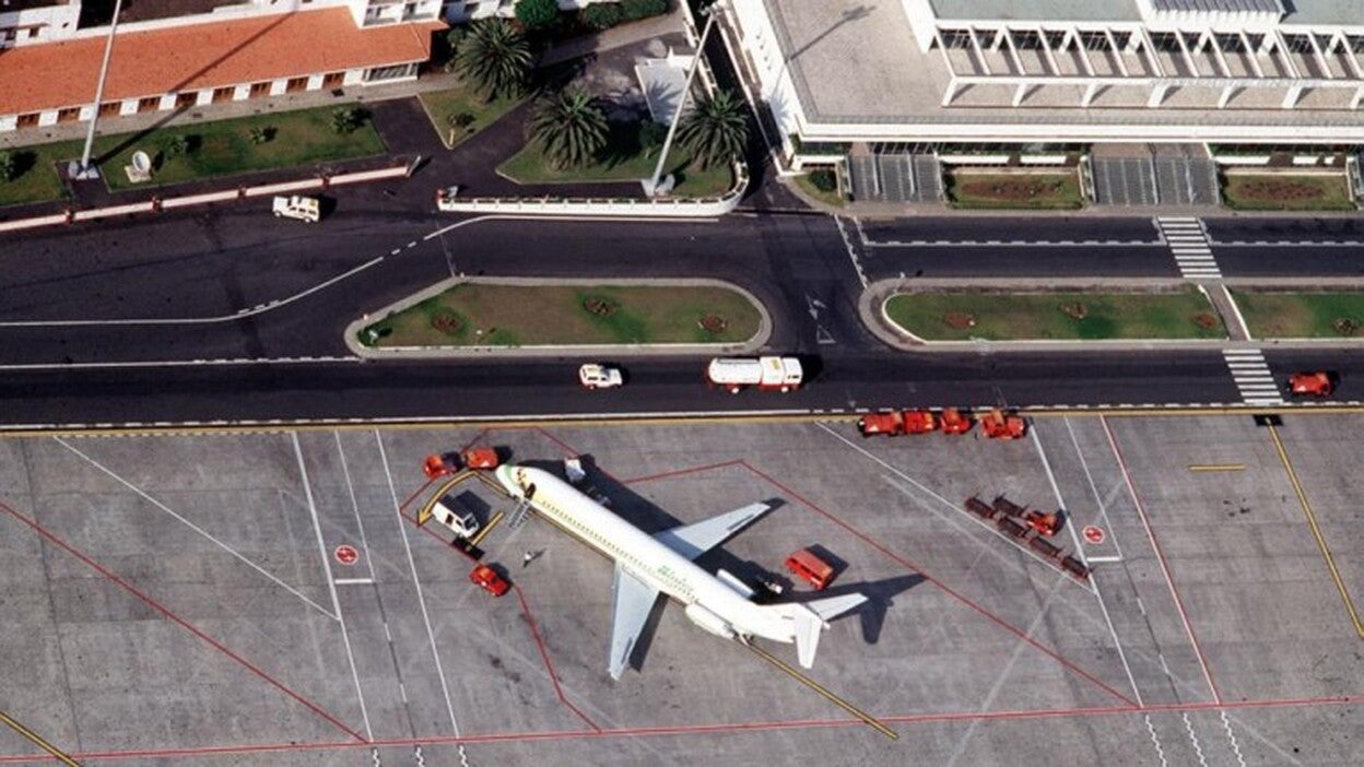 14 vuelos cancelados por el temporal