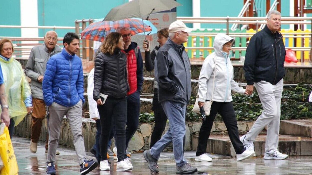 Canarias se despide del invierno con lluvias