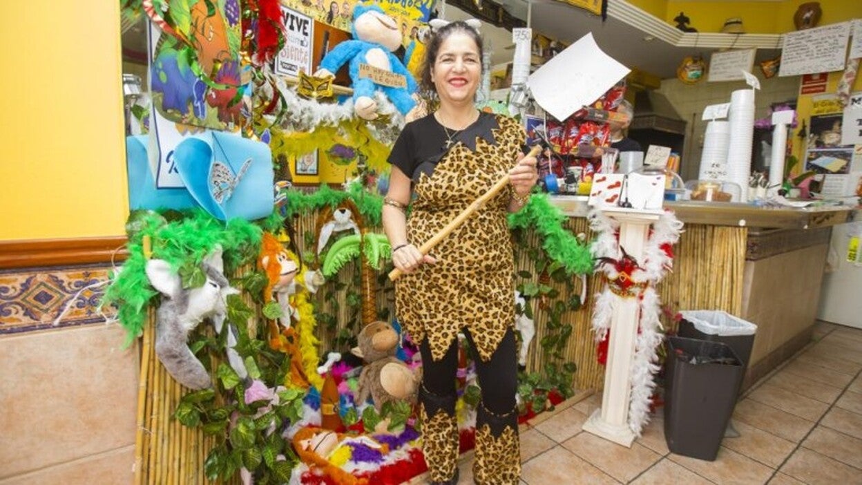 Celina tunea la Churrería Melián
