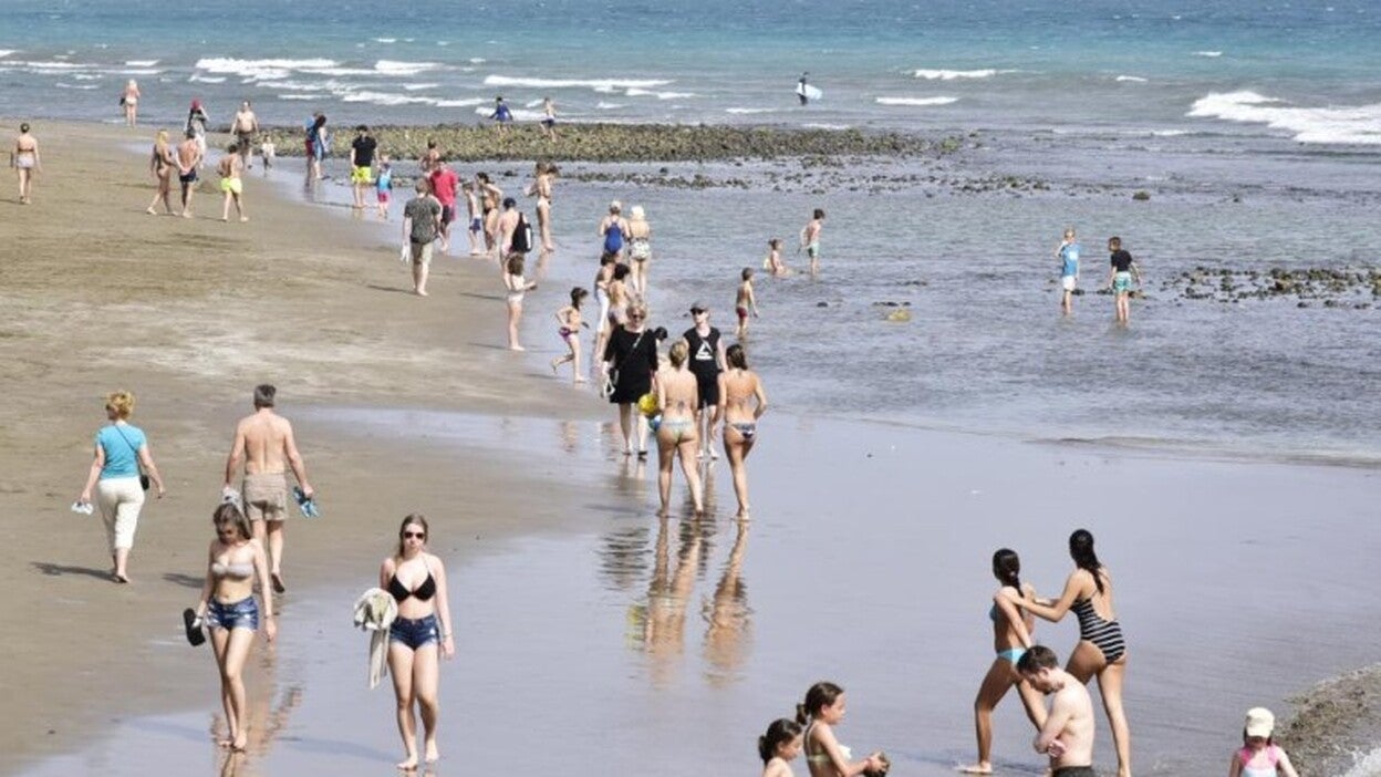 La Semana Santa llena de turistas el sur grancanario