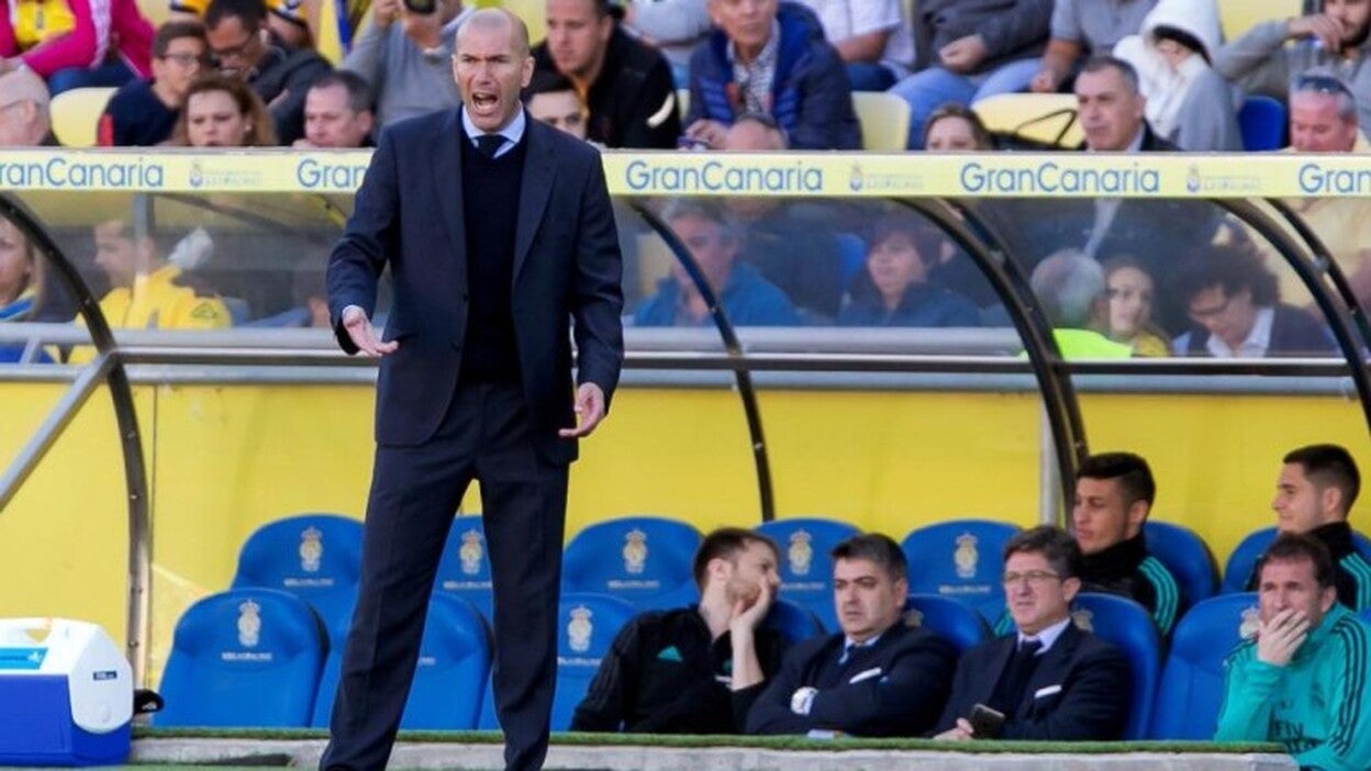 Zidane: «La UD se jugaba mucho, no fue fácil»