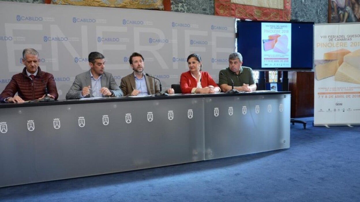 Los quesos herreños, protagonistas de la Feria de Pinolere 2018