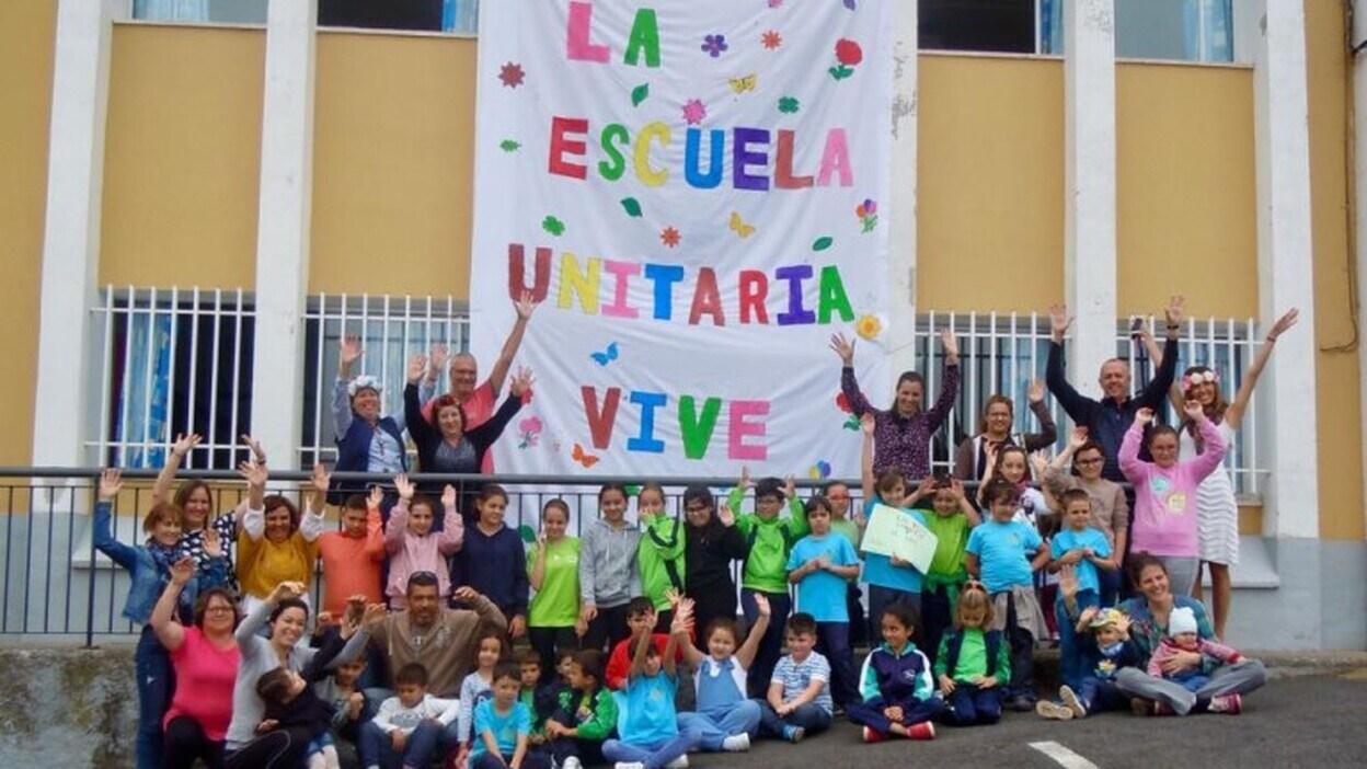 El Ayuntamiento de Gáldar defiende la escuela unitaria de Hoya de Pineda