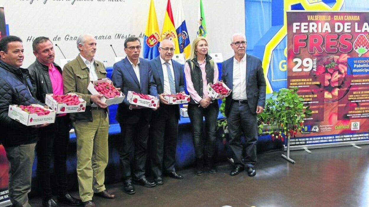 Unas fresas que baten récords