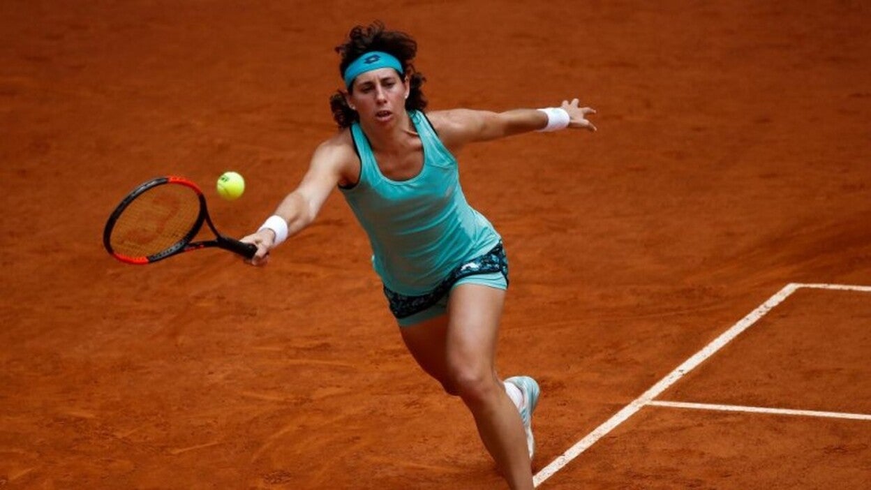 Carla Suárez se hunde ante Caroline Garcia