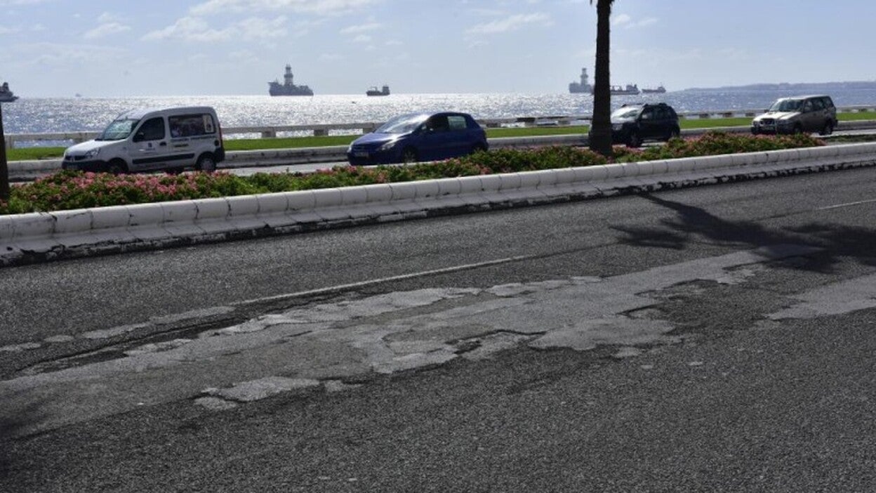 Seis toneladas al día para tapar baches