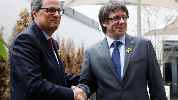 Torra pedirá a Rajoy que levante el 155 y la intervención financiera