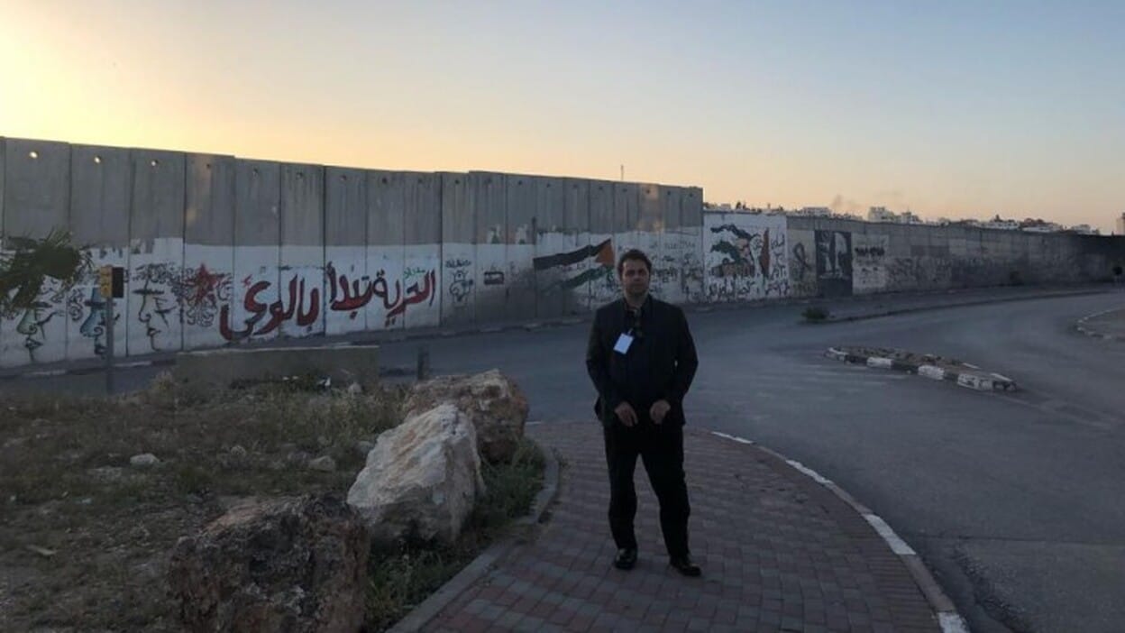 Ignacio Ortiz: «El ambiente que se vivía estos días en Jerusalén era opresivo»