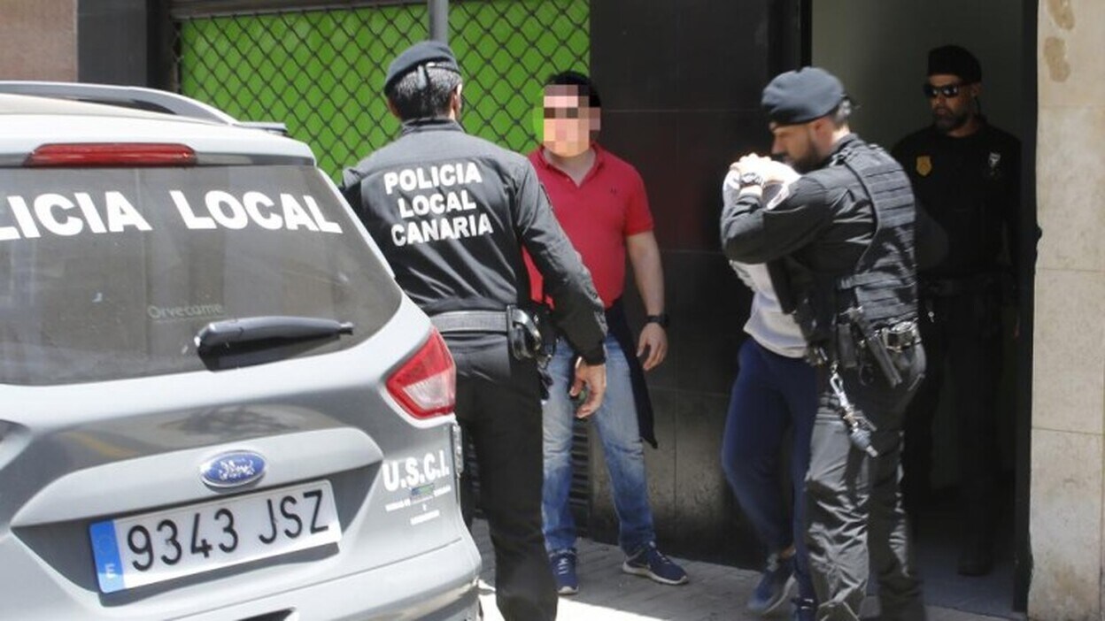 Arrestados en Arrecife en un amplio operativo en un club cannábico