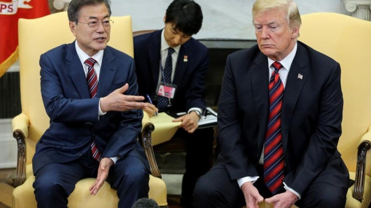 Trump dice que ha impuesto "condiciones" a celebración de su cumbre con Kim
