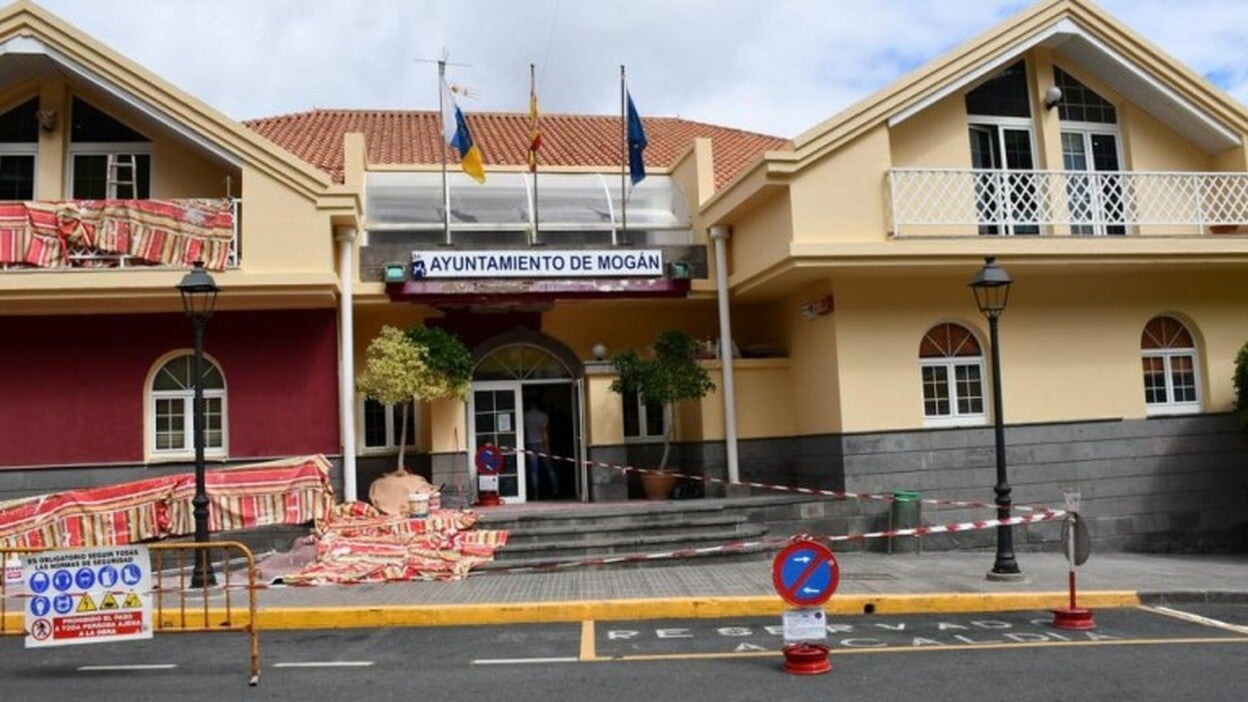 Investigan un asalto sin robo a las oficinas municipales de Mogán