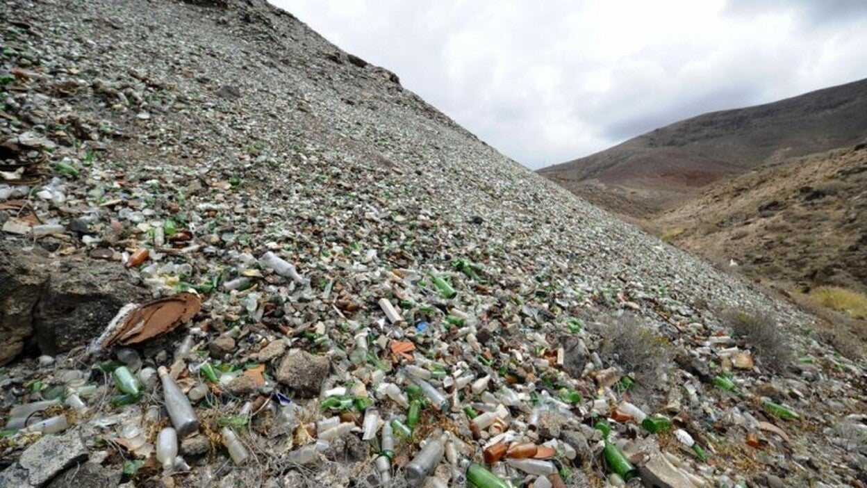 Cómo enterrar una montaña de vidrio