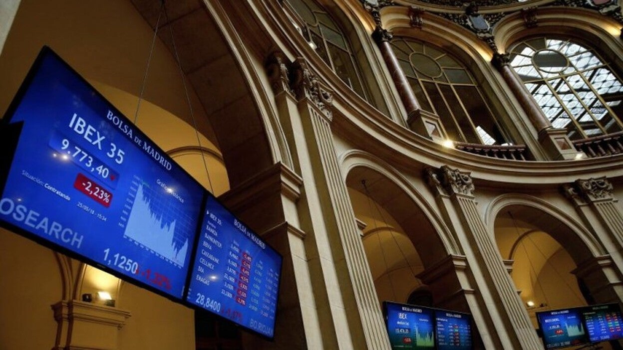 El Ibex se desploma un 2,83%