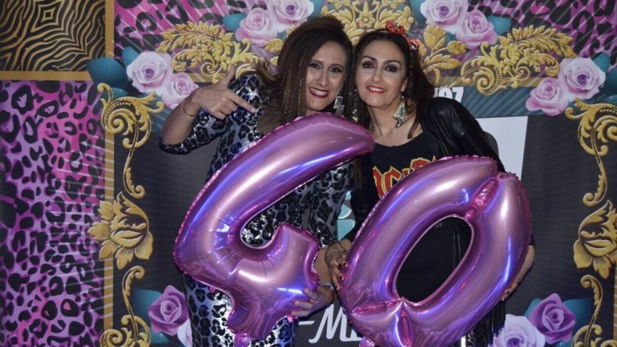 40 años, fiesta de la movida de Nyra Rodríguez