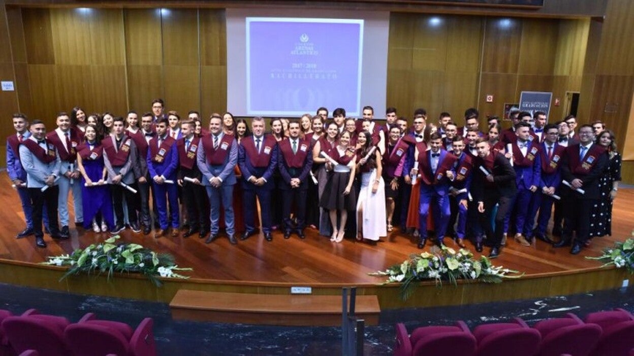 Graduación de bachilleres del Colegio Arenas Atlántico
