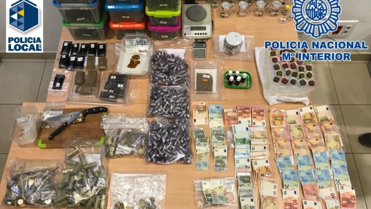 Cuatro detenidos por vender drogas en un local en Arrecife