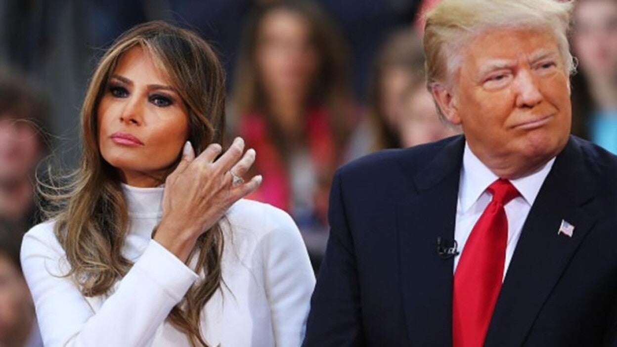 Melania Trump contradice a Trump