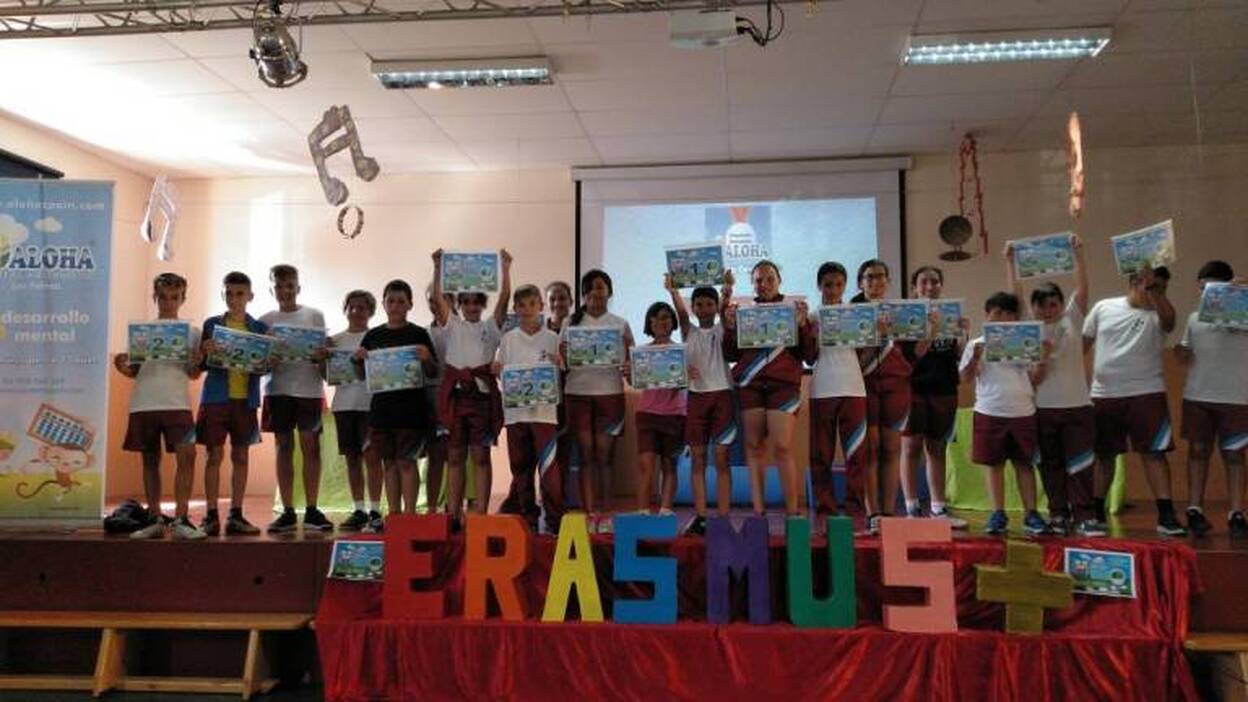 El colegio La Cerruda trabaja este curso el formato ‘Erasmus+’