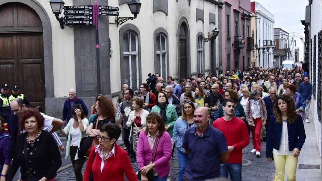 Paseo nocturno por Vegueta