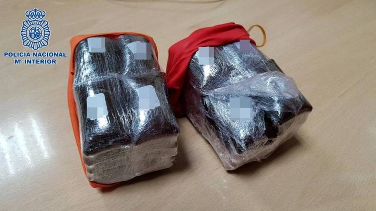 Detenido con 980 gramos de hachís