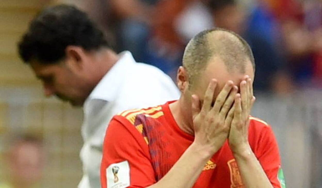 La derrota de España, en imágenes