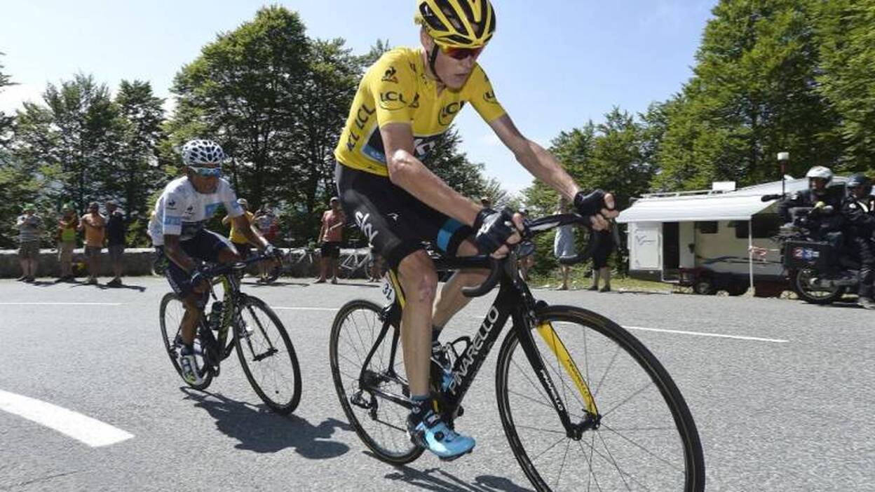 Froome, en duelo con Quintana y Landa, llama a la puerta de la leyenda