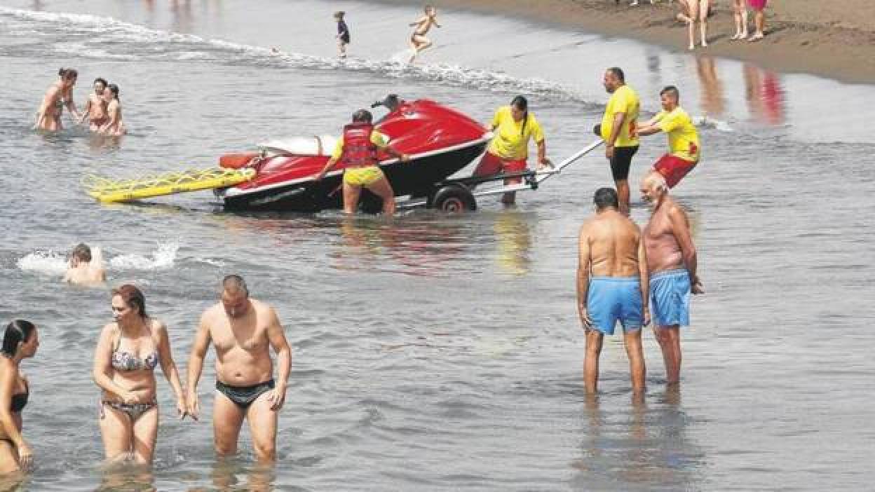Bochorno con más de 30 grados en Gran Canaria