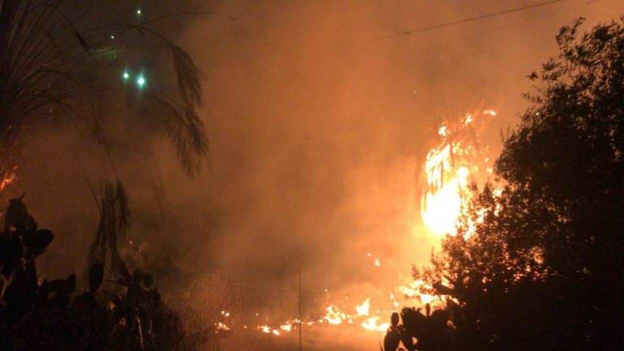 Un pirómano provocó los incendios del sur