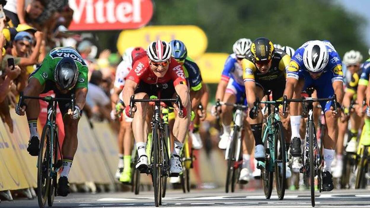 Sagan logra su doblete en Quimper y Avermaet sigue líder