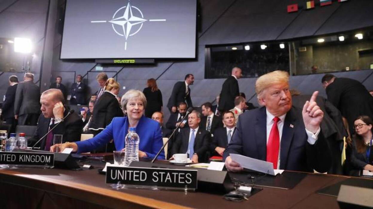 Trump pide a los socios de la OTAN que dupliquen el gasto militar