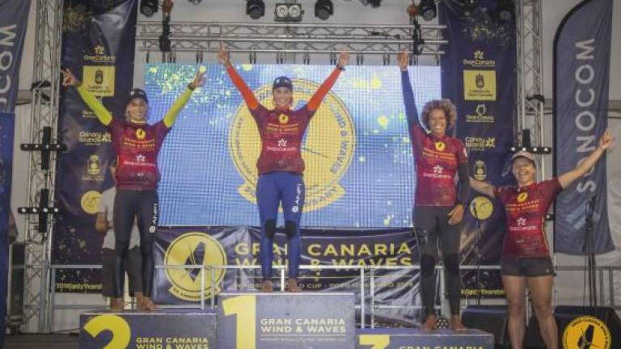 Daida Ruano se impone en la final del Campeonato de Windsurf