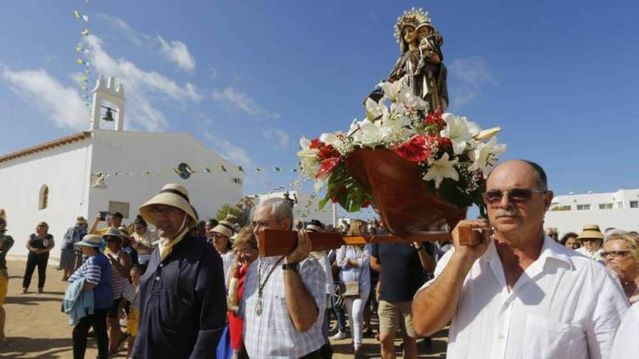 El Carmen en La Graciosa