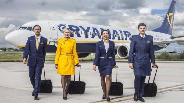 Los afectados por la huelga de Ryanair podrán reclamar entre 250 y 400 euros