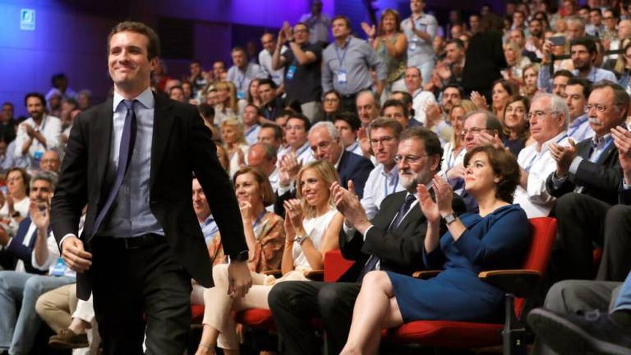 Pablo Casado, presidente del PP