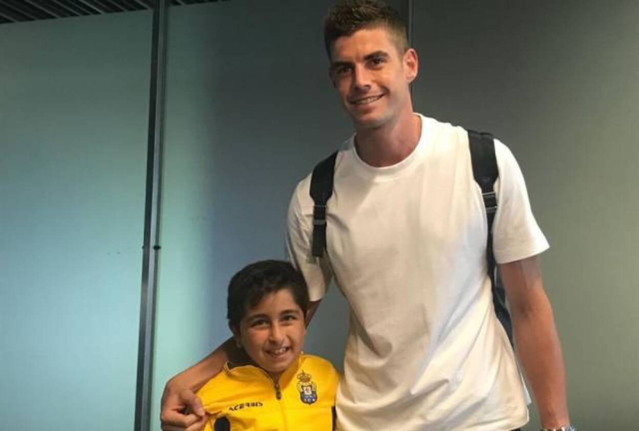 Raúl Fernández ya está en Gran Canaria