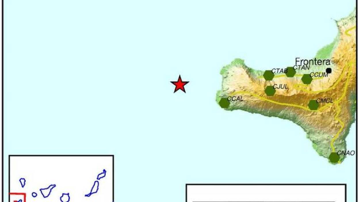 Detectan dos temblores al noroeste de Frontera