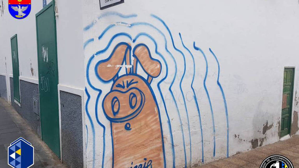 Arrecife se lanza a la caza del ‘graffitero’
