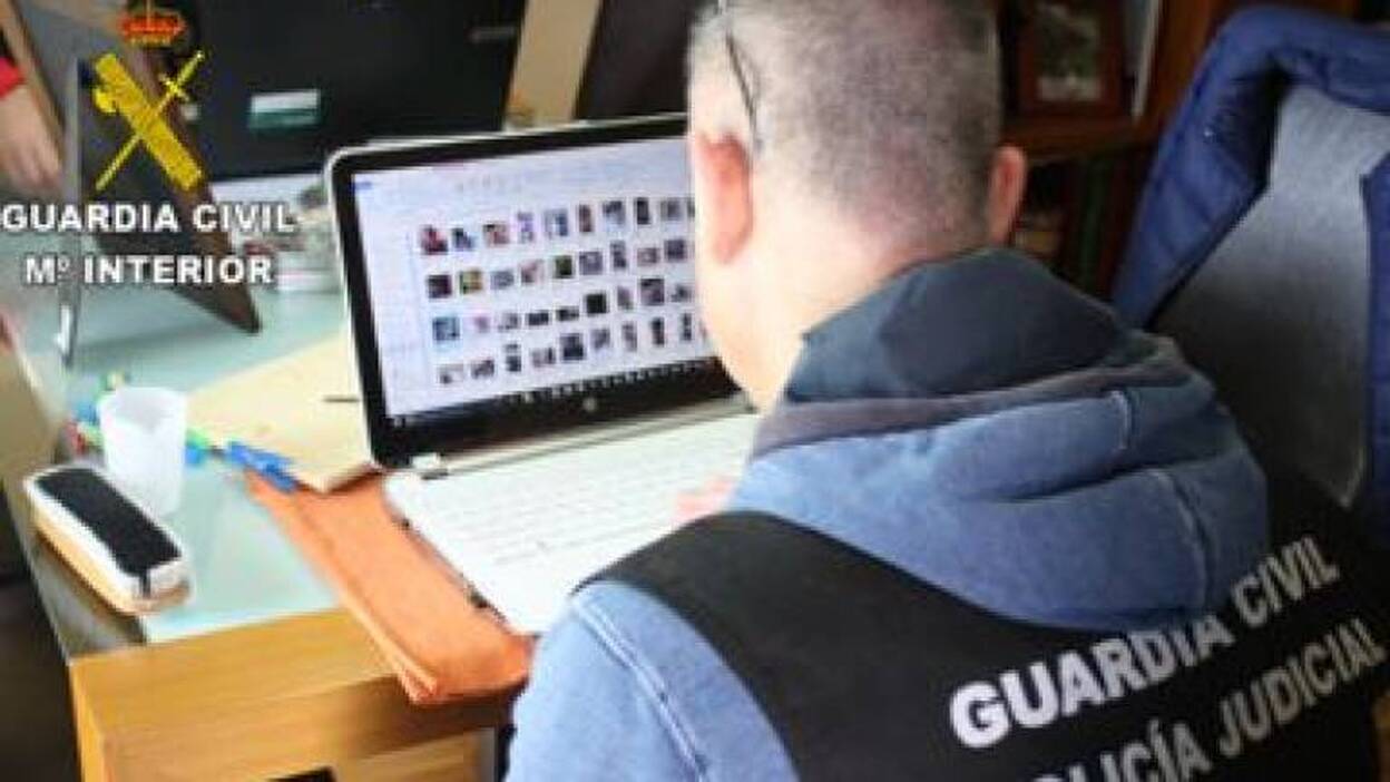 Detenido por posesión y distribución más 1.000 archivos pornografía infantil