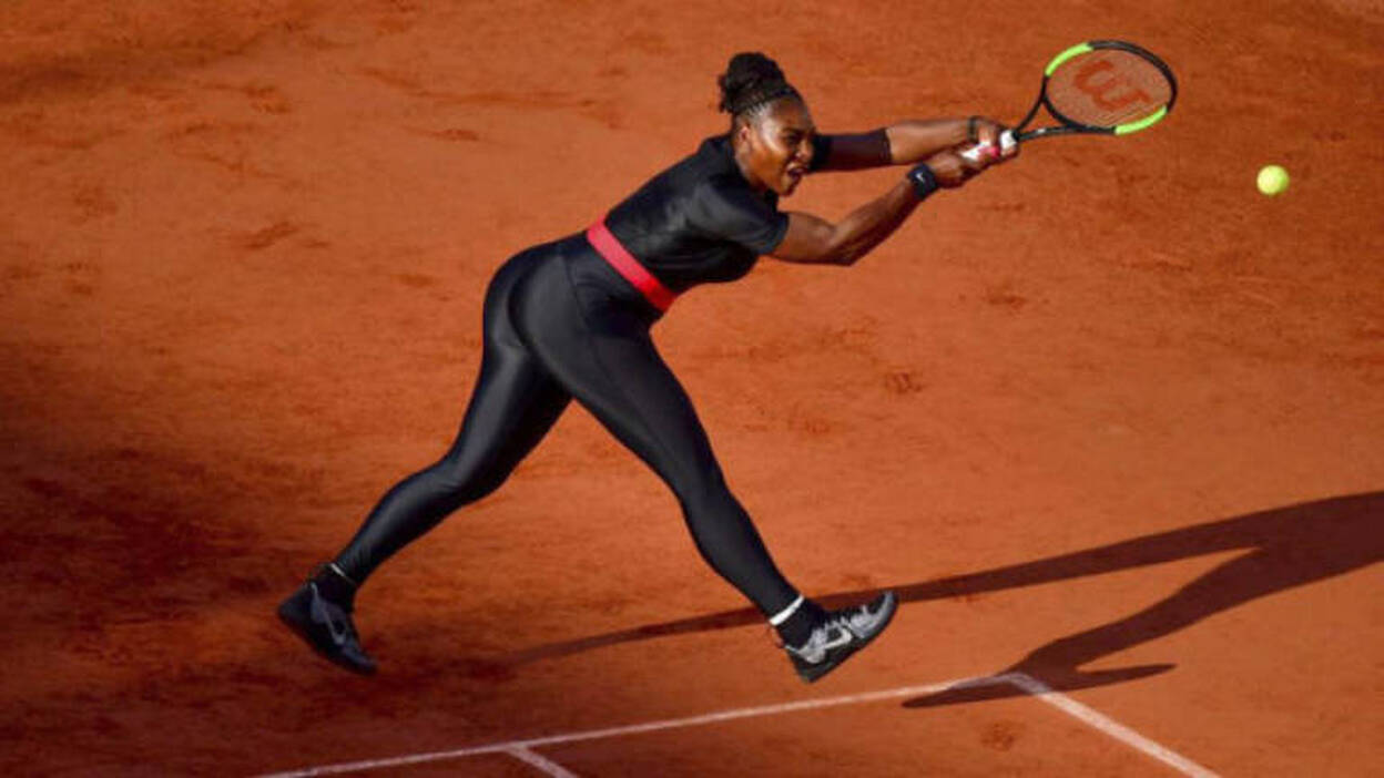 Roland Garros veta el traje postparto de Serena Williams