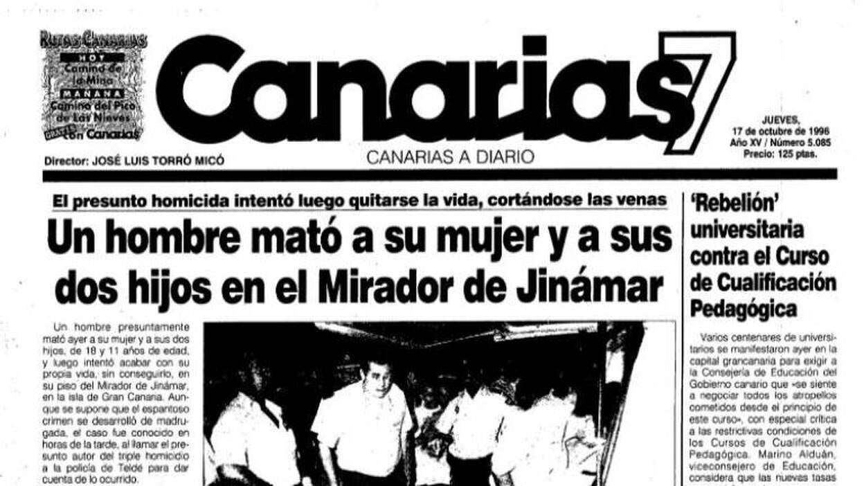 Aquella terrible noche de octubre de 1996