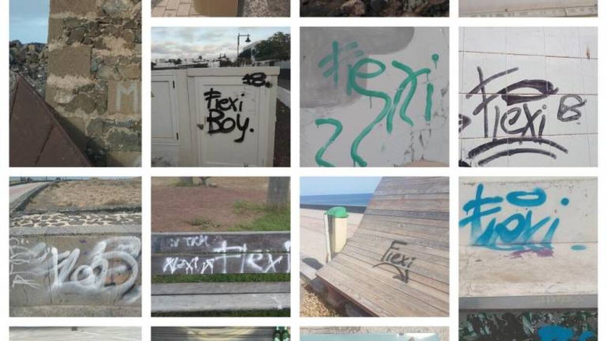 60.000 euros por pintadas en Arrecife