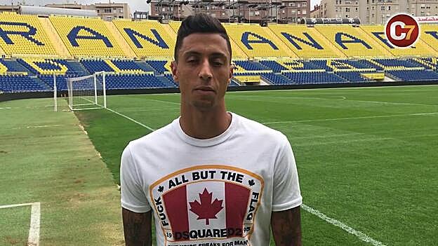 Saludo de Maikel Mesa a la afición amarilla